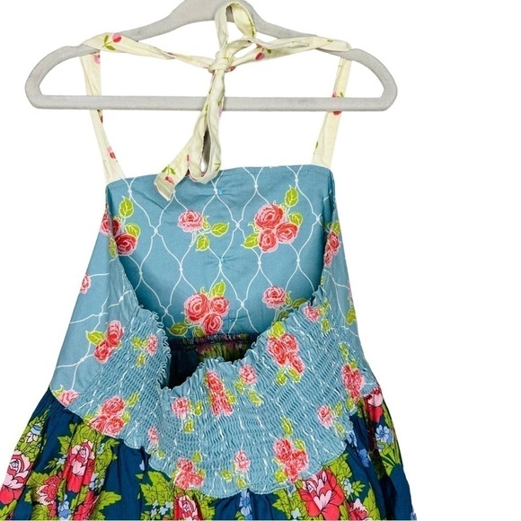 Matilda Jane Lark Lakes Ellie‎ Apron Halter Tie Top Girls Size 8 - Picture 5 of 6